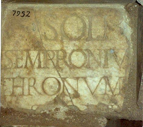 Inscription of Lucius Sempronius in Ostia