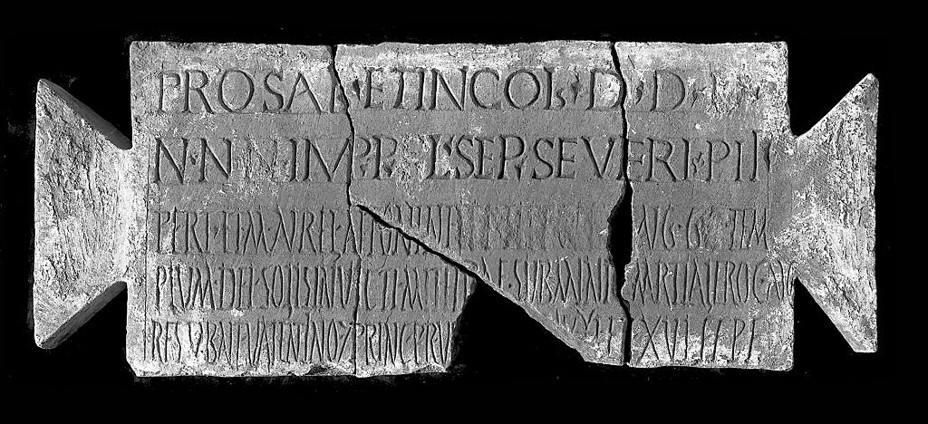 Inscription from Dura Europos Mithraeum
