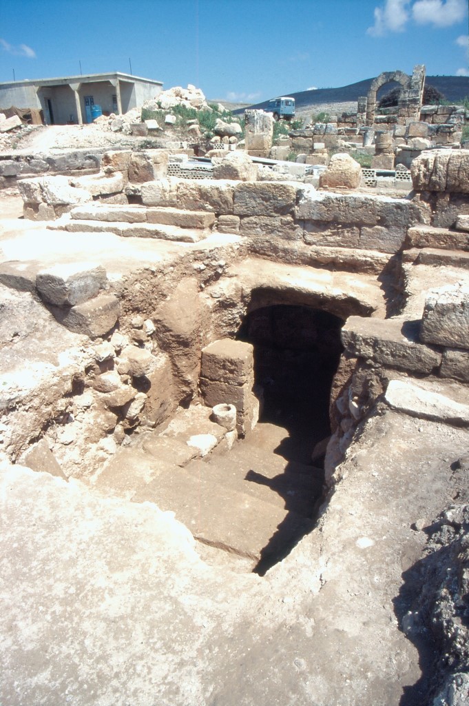 The entrance to the Mithraeum was concealed under the floor of the church.