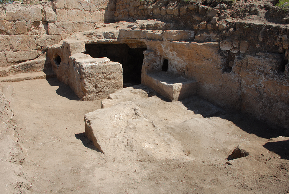 Entrance to the Mithraeum of Zerzevan.