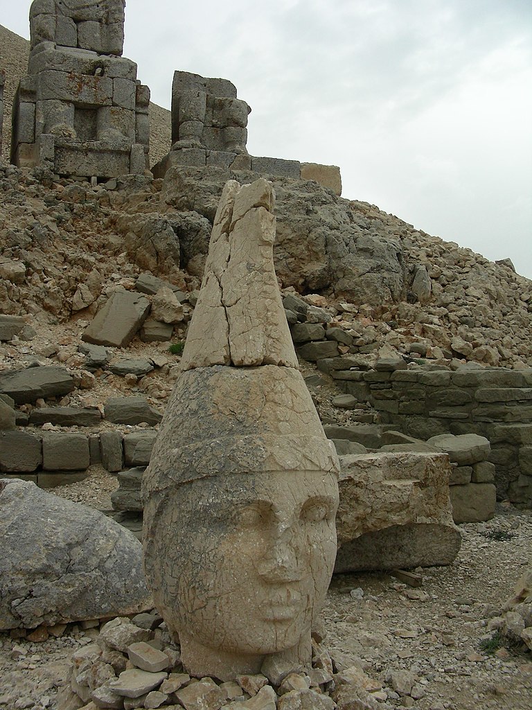 Head of Mithras at Nemrut Dag