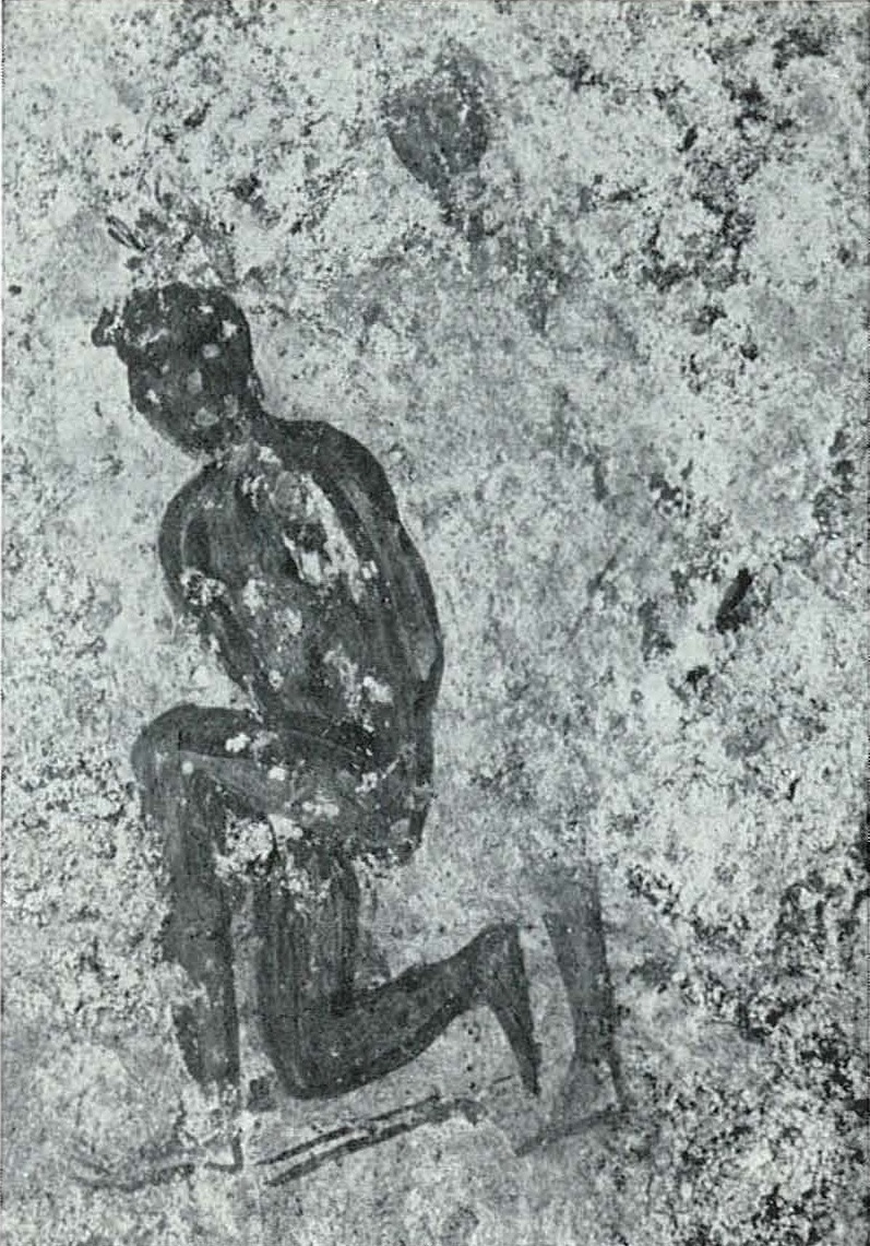 Fresco scene of initiation at S. Capua Vetere