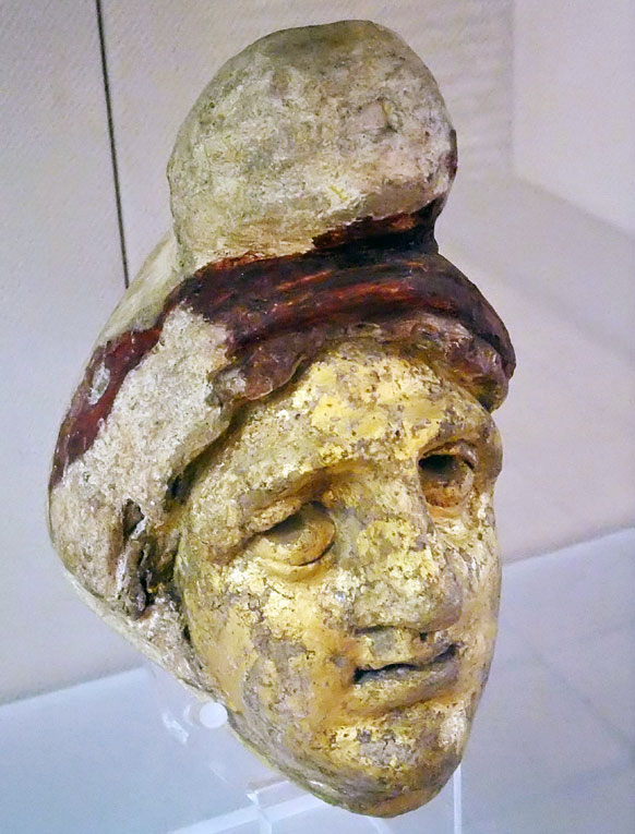 Head of Mithras found in San Stefano Rotondo, Rome