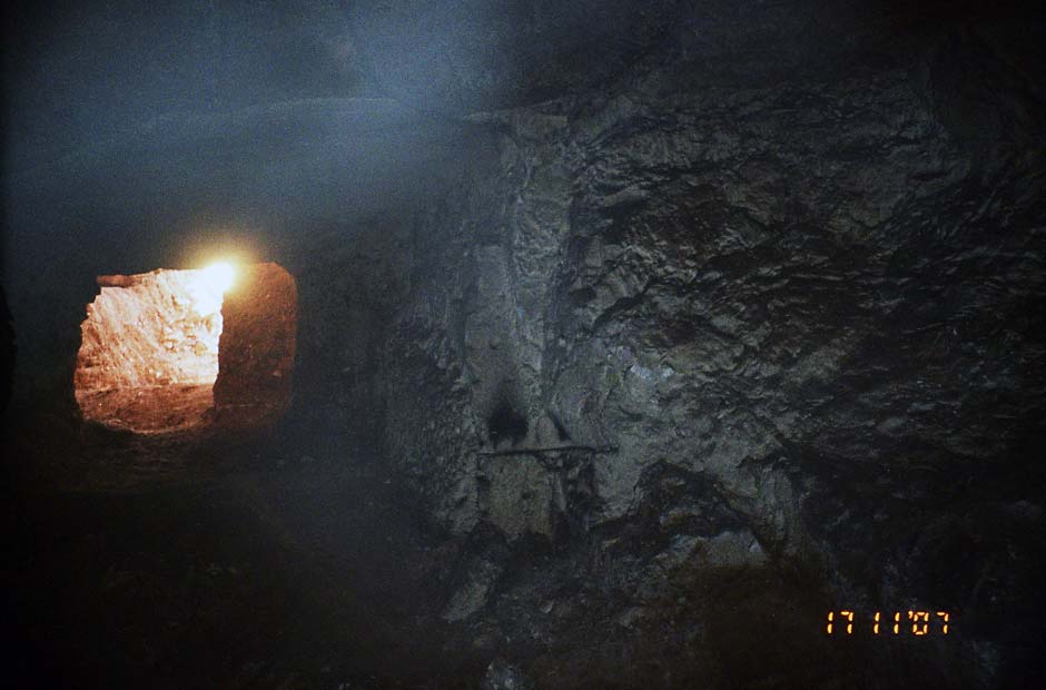 Interior del Mitreo de Dülük
