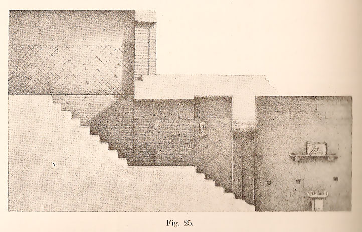 Bull. della comm. arch. comm., 1885, p. 27 et pl. IV-V; cf. Lanciani, Ancient Rome, 1890, p. 192. Fig. 25. [TMFMM]