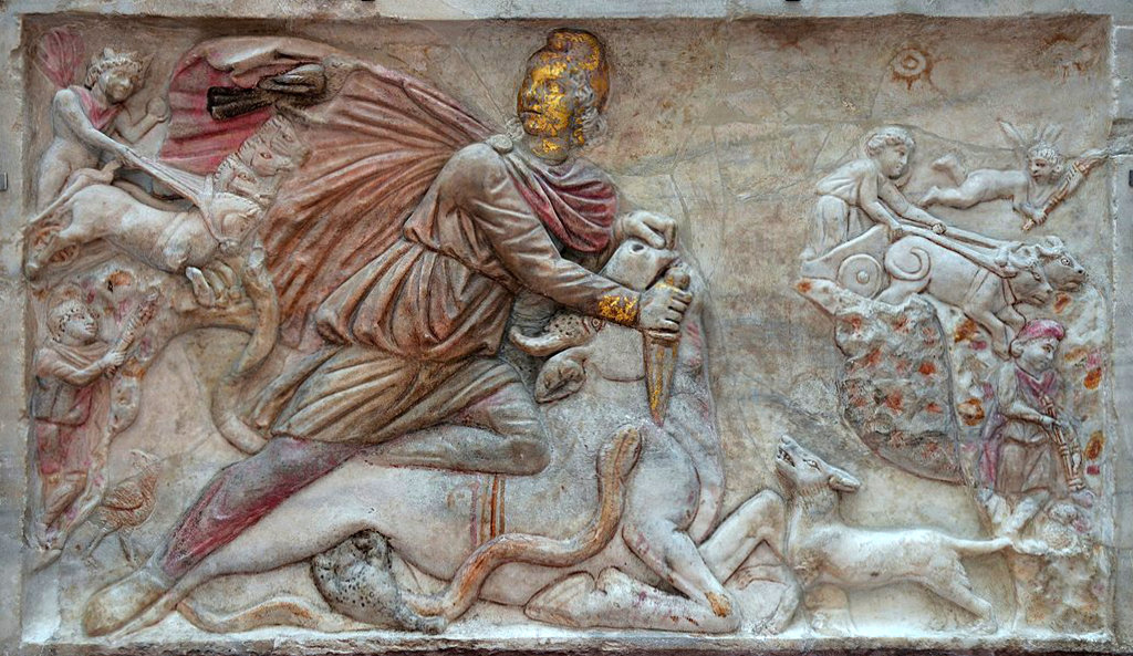 Mithras killng the bull from S. Stefano Rotondo