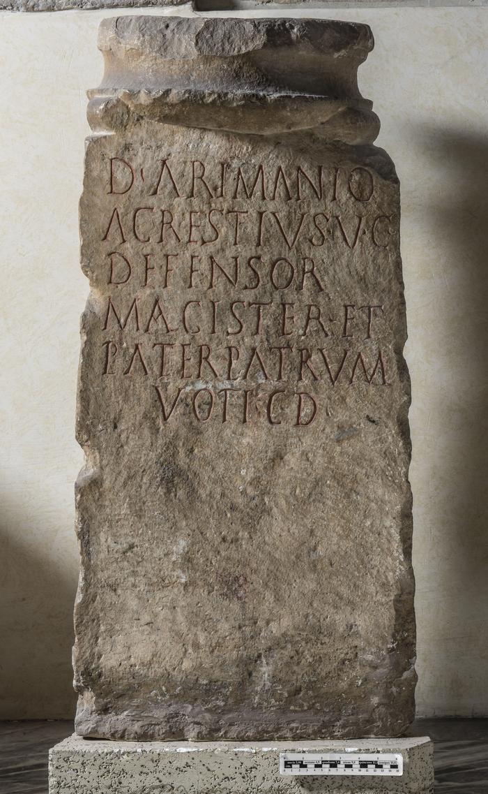 Lupa.at Altar to Arimanius of the Esquilino.