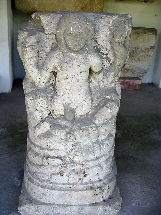 Nacimiento de Mitra del Mitreo de Victorinus, Aquincum.